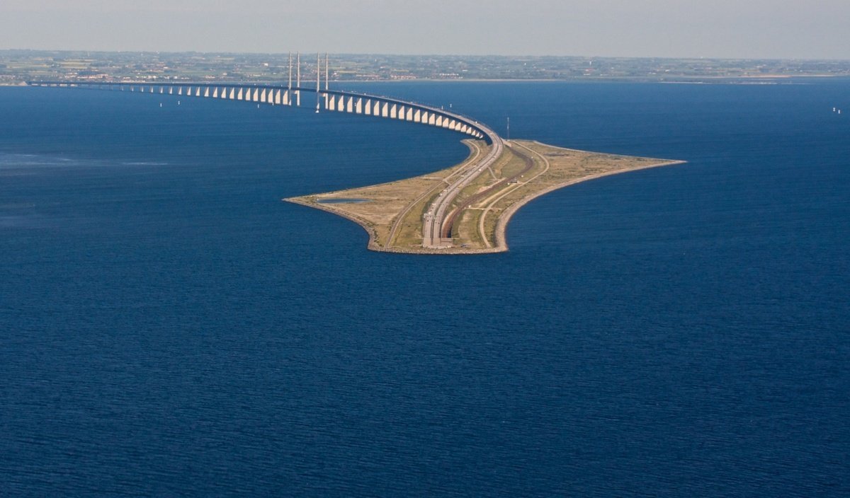 Мост Эресунн в Дании