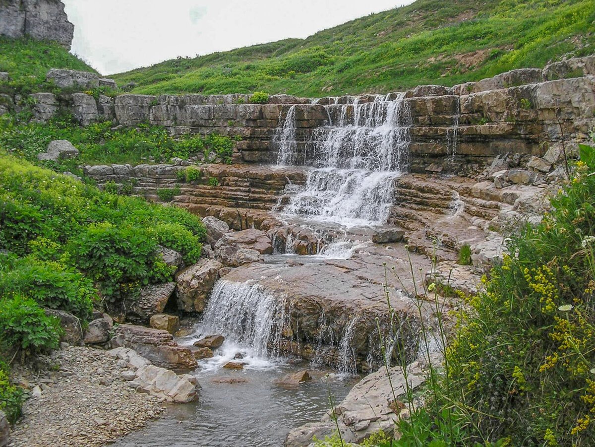 Курджипские водопады Адыгея