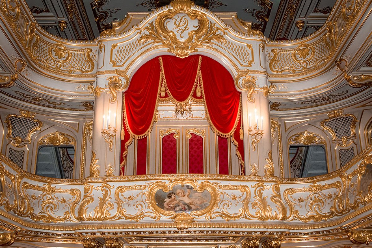 Юсуповский дворец в Санкт-Петербурге домашний театр