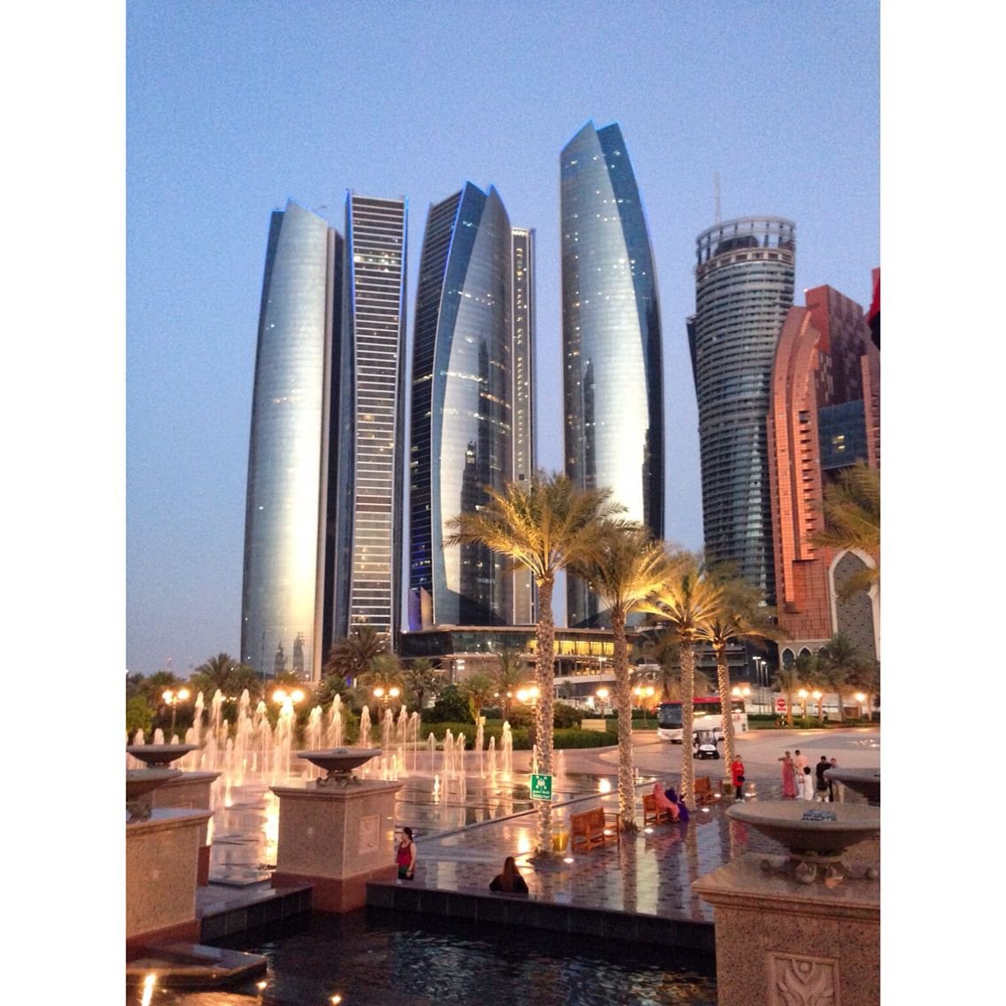UAE Etihad Towers Abu Dhabi