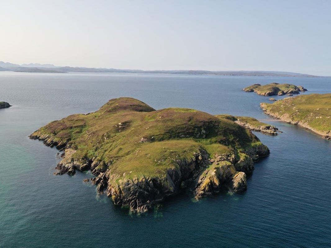 Остров Вестра в Шотландии