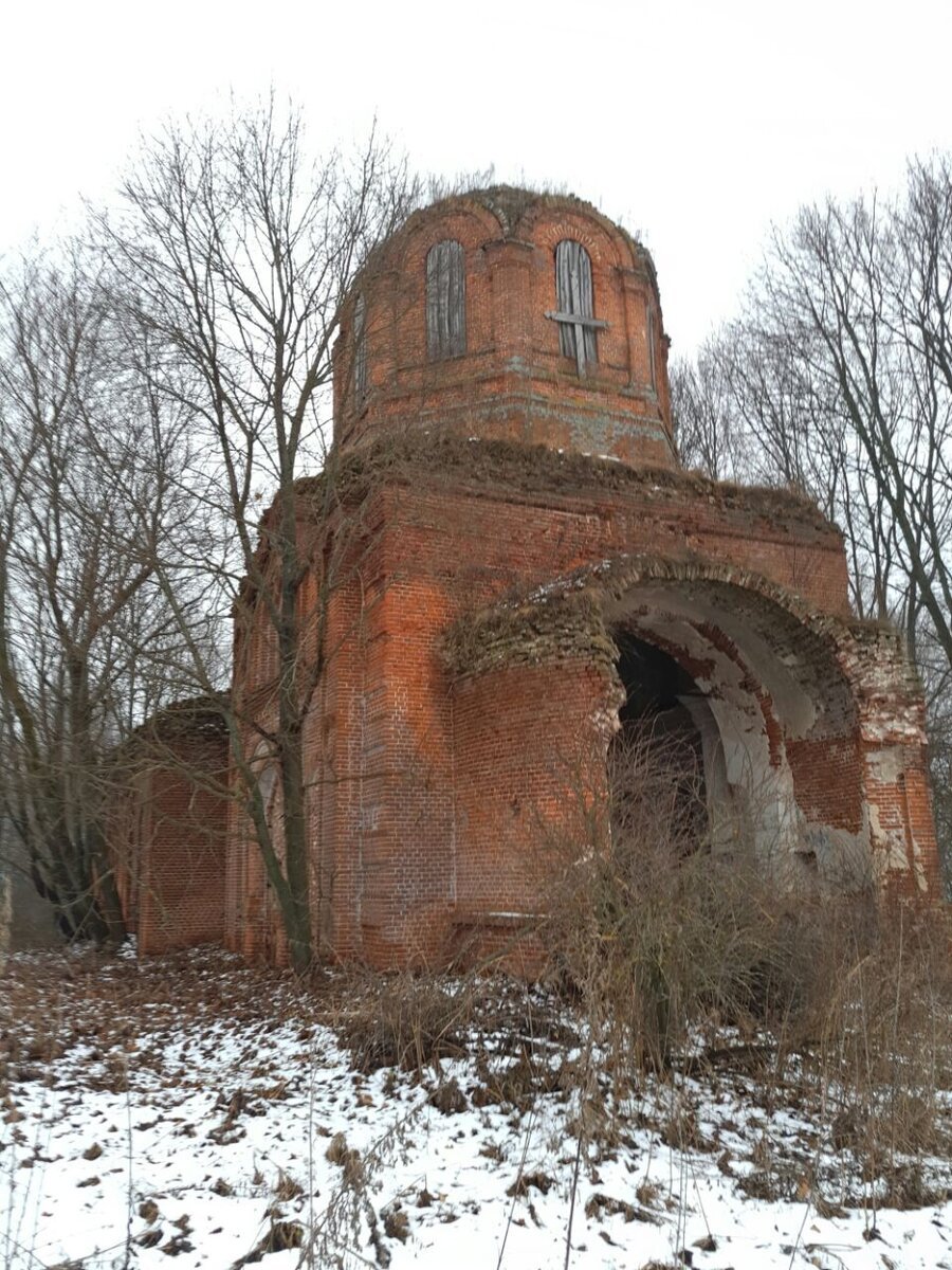 Михнево Московская область заброшенный храм