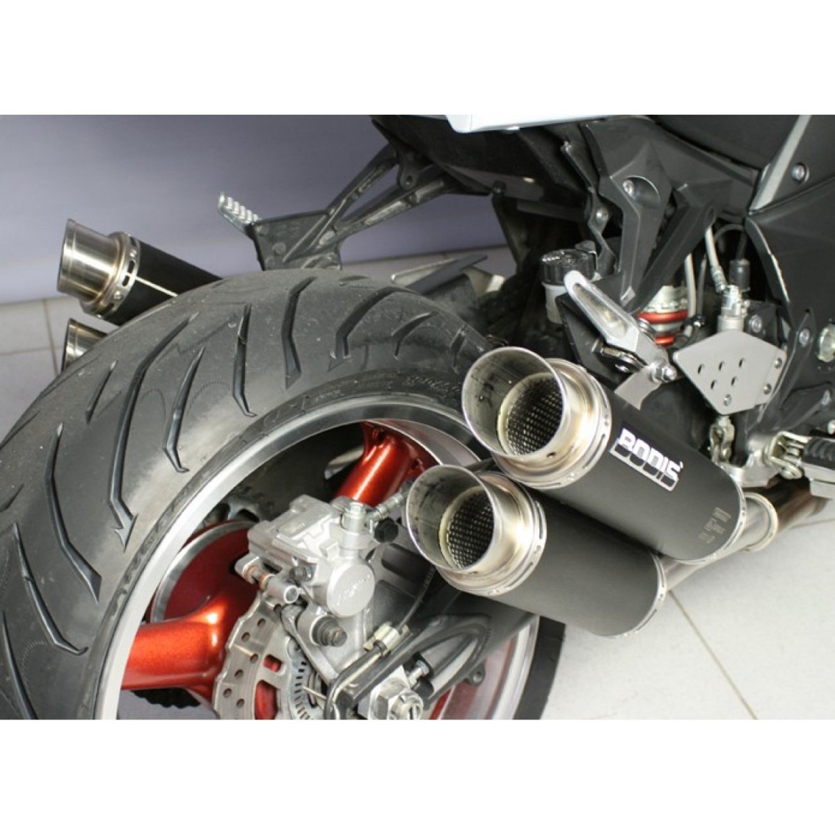 Кавасаки z1000 выхлоп