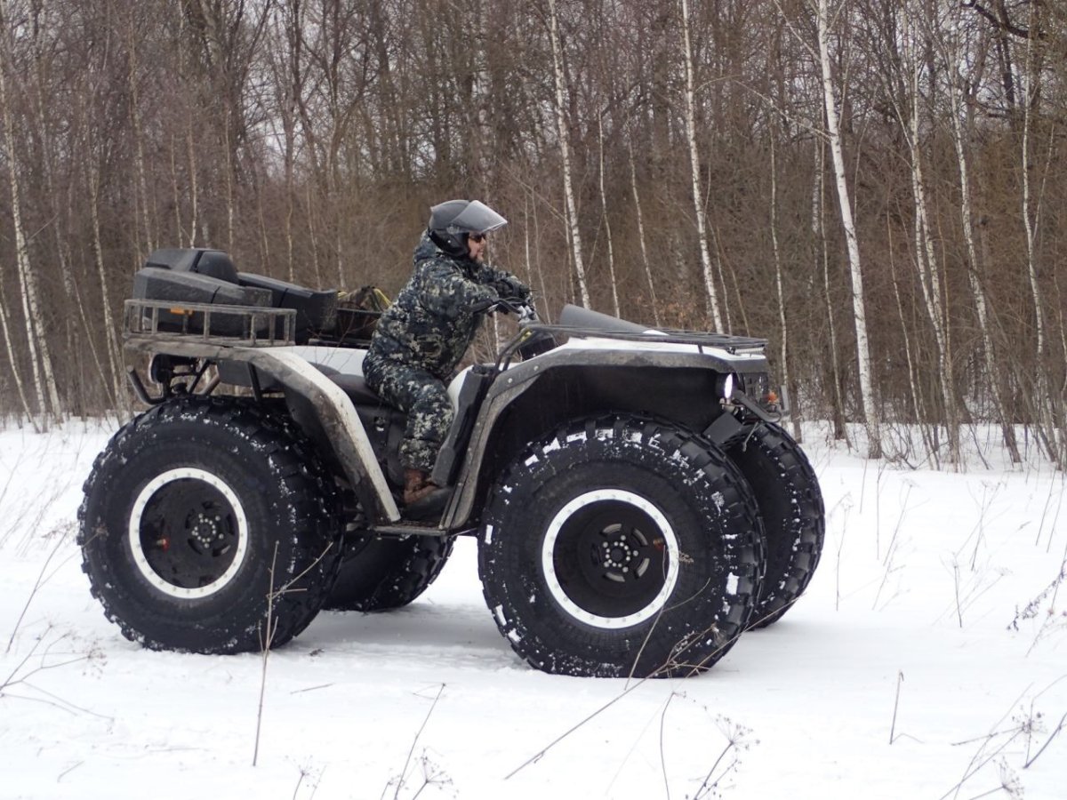 Квадроцикл болотоход Сокол