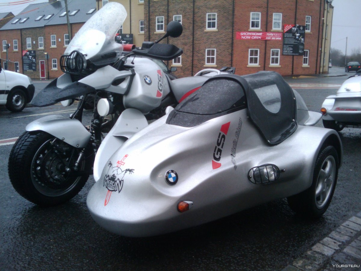 BMW r1100 с люлькой