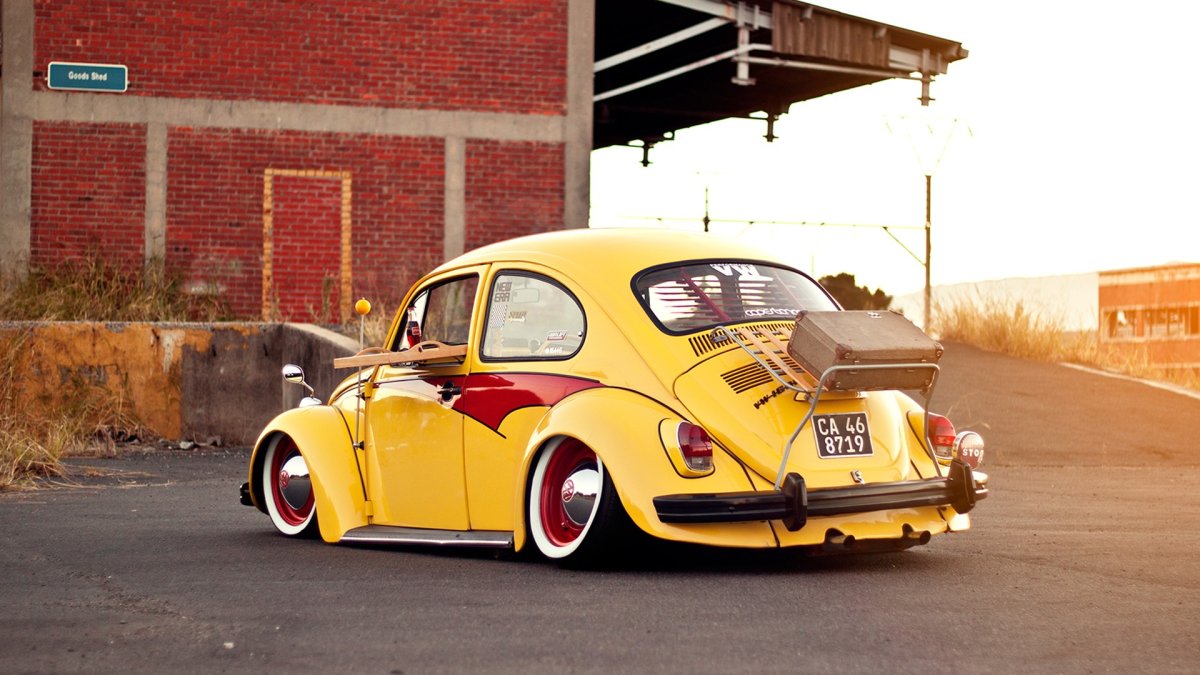 Volkswagen Beetle Yellow 1969