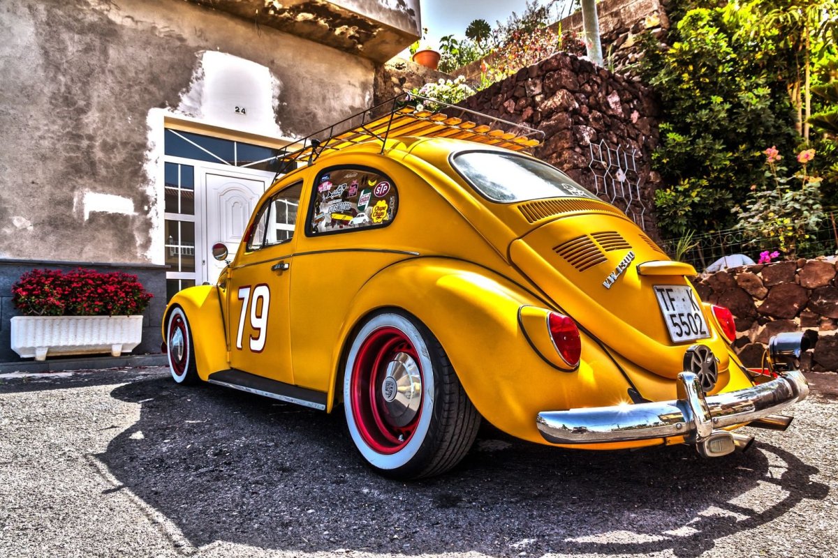Volkswagen красивый старый