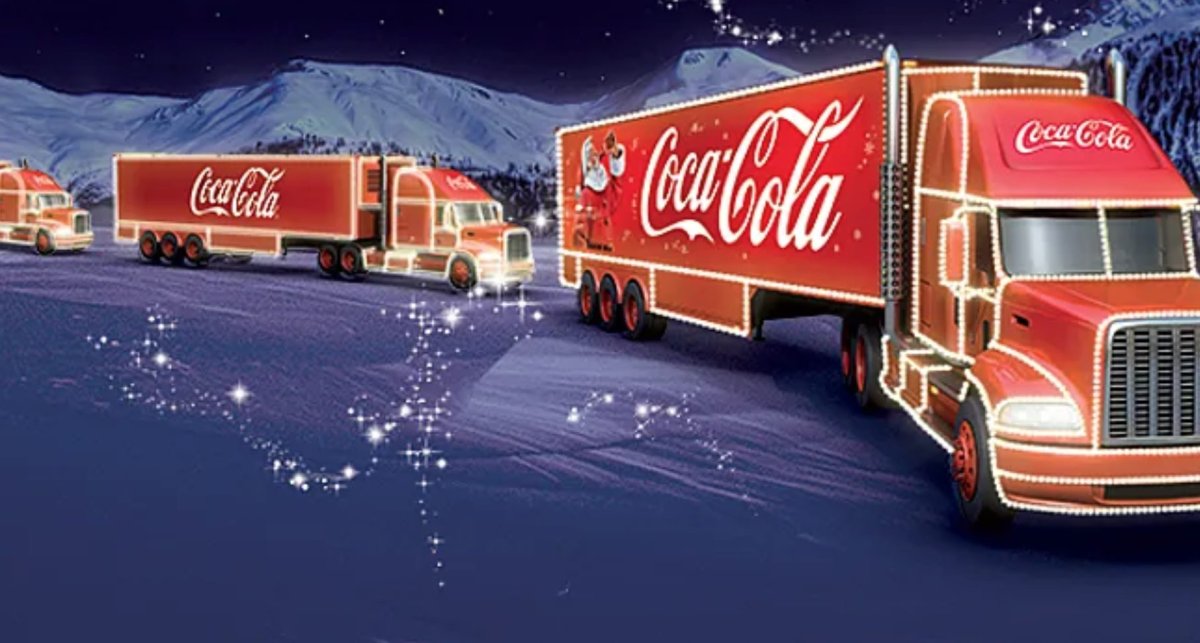 Реклама Кока-кола Новогодняя