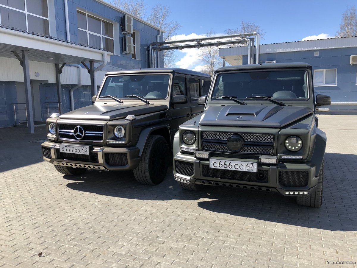 Mercedes g63 AMG Бандитский