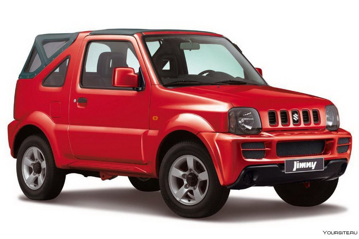 Suzuki Jimny красный