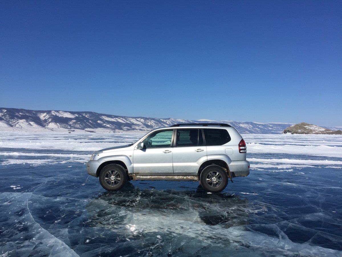 Land Cruiser на Байкале