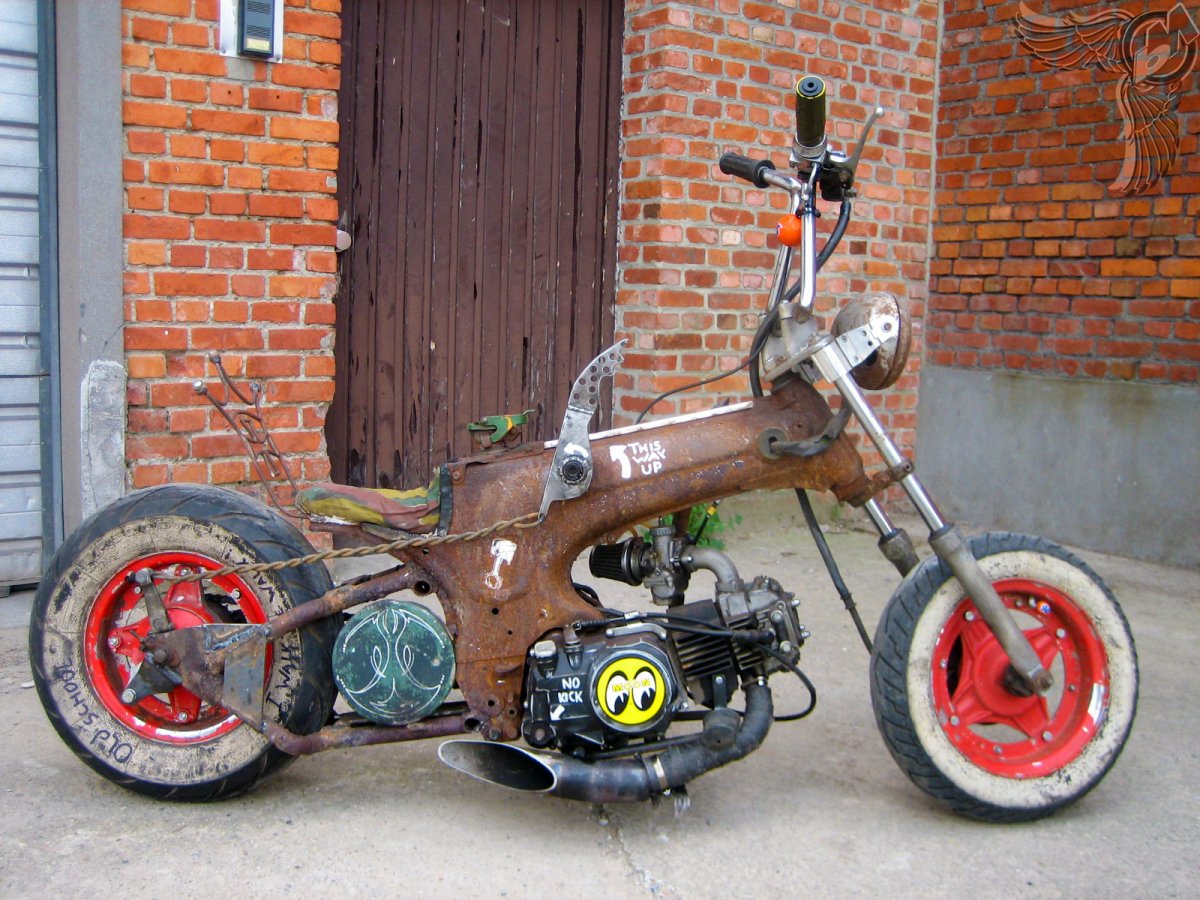 Honda Dio rat Style