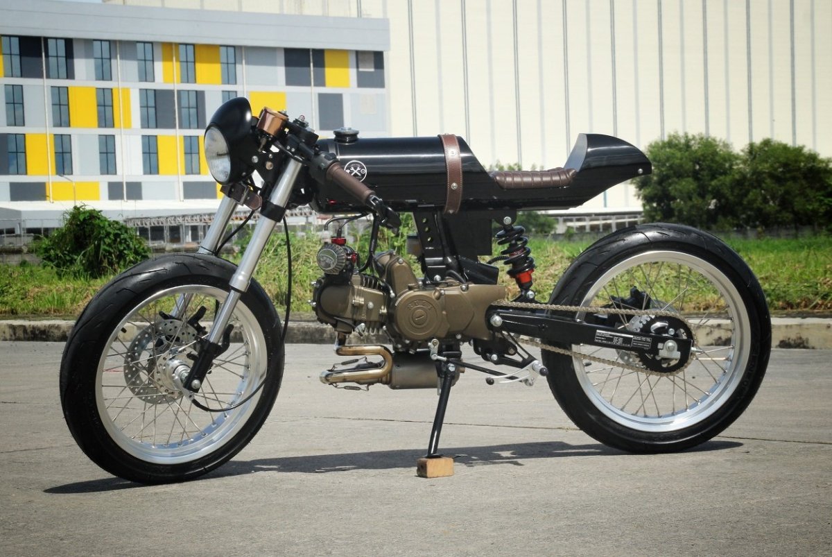 Мопед Альфа Cafe Racer