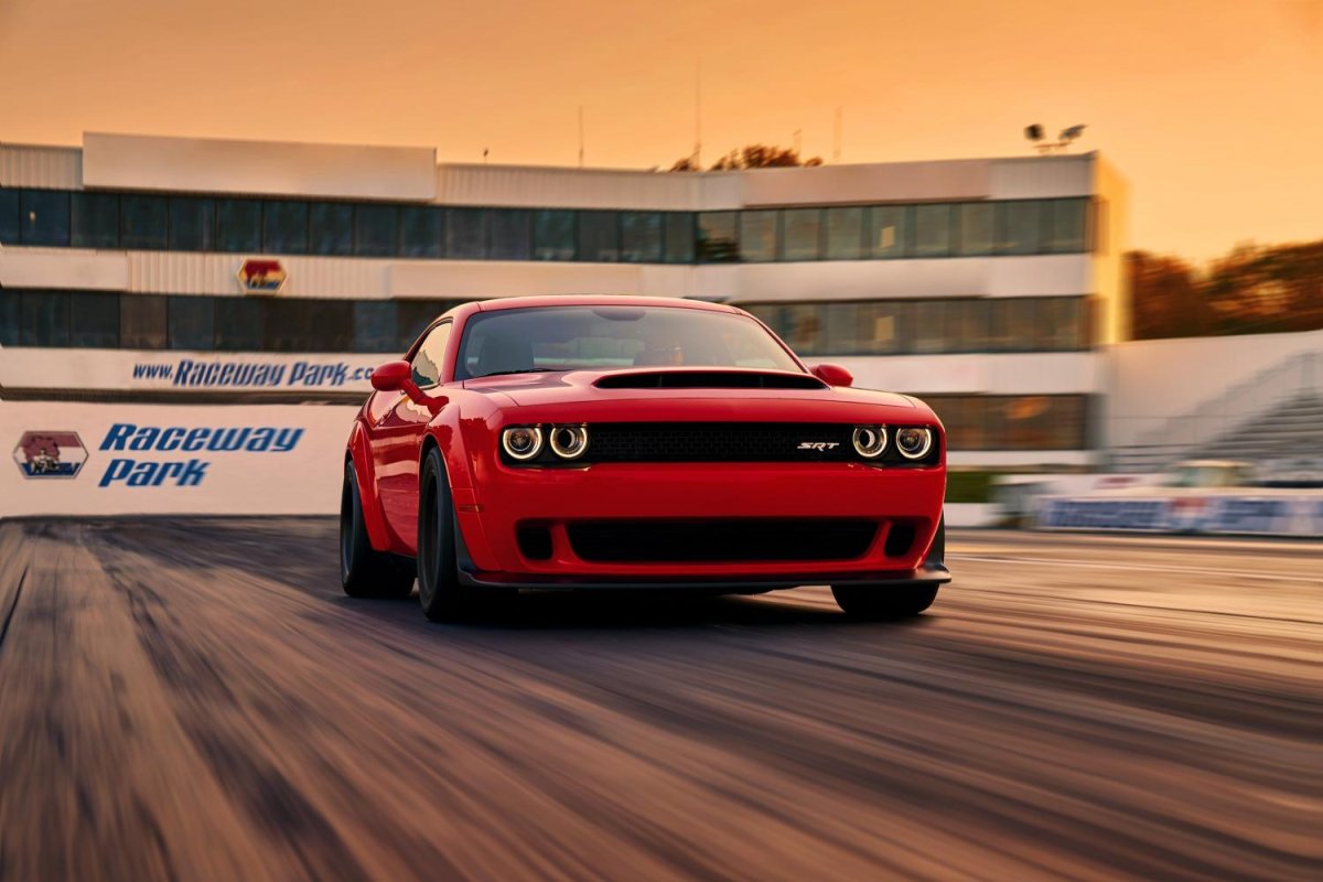 Dodge Challenger srt Demon 4к