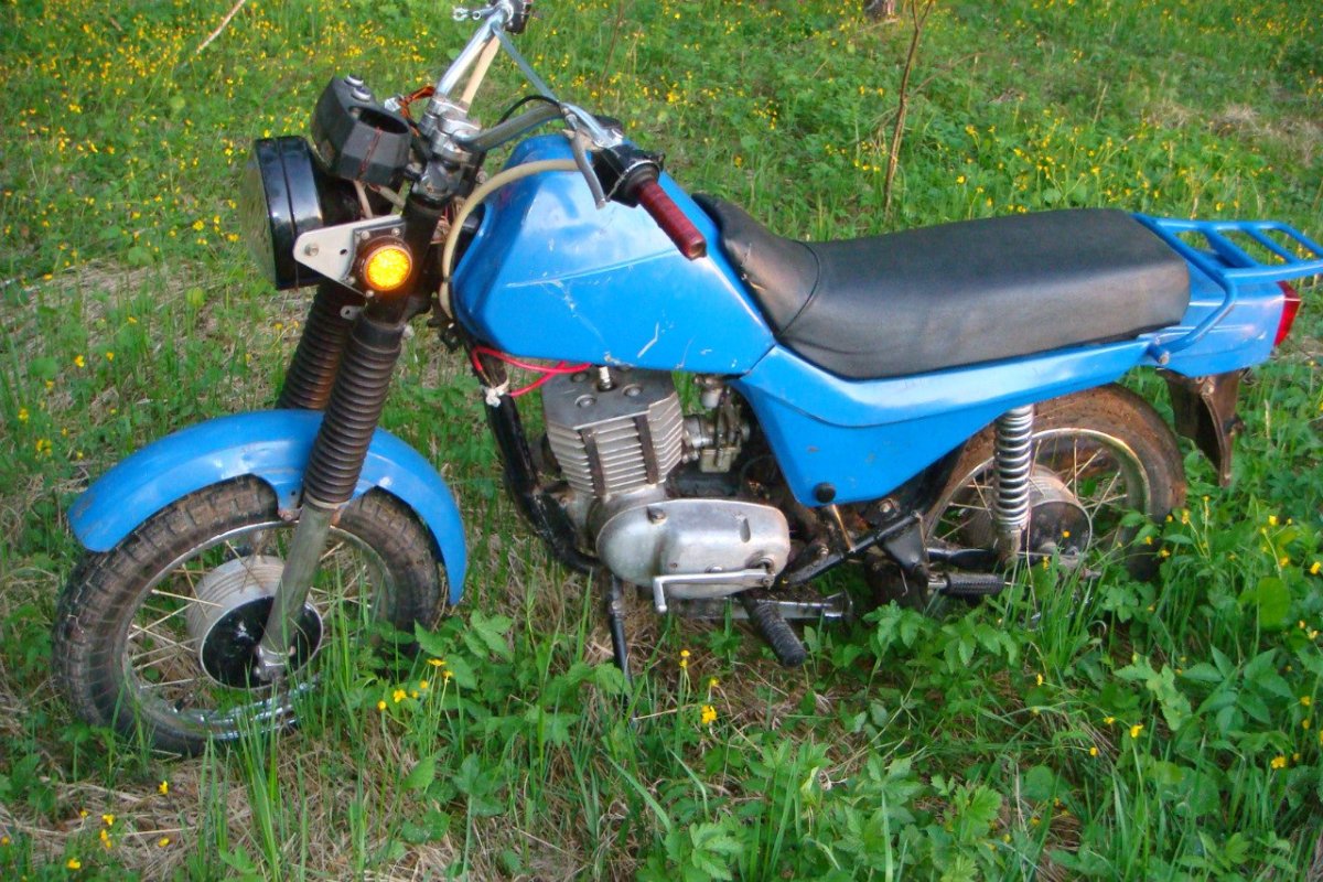 Мотоцикл Сова 175 синий