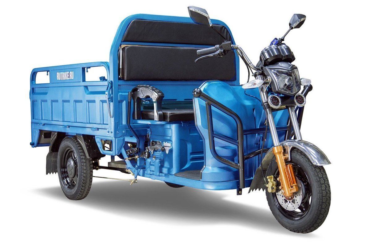 Грузовой электрический трицикл rutrike гибрид 1500