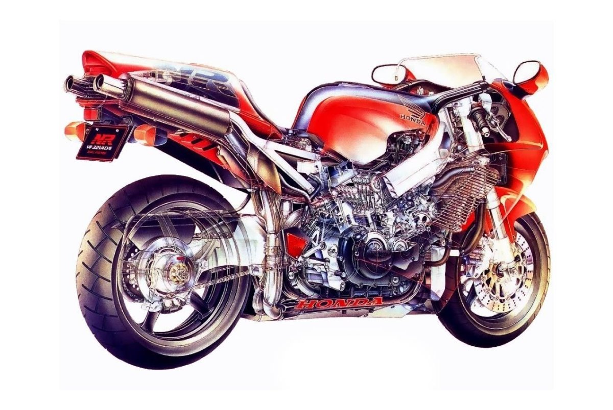 Мотоцикл Honda nr750