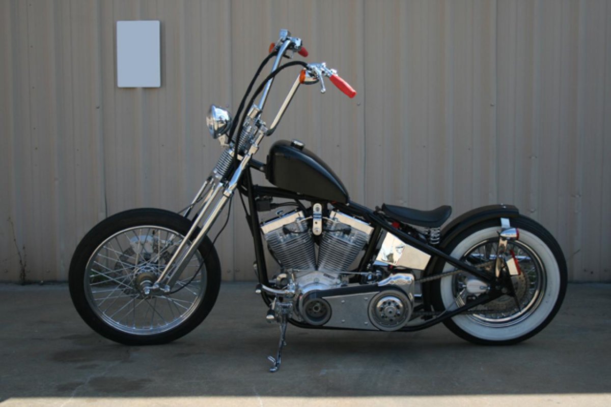 Кастом чоппер высокий руль