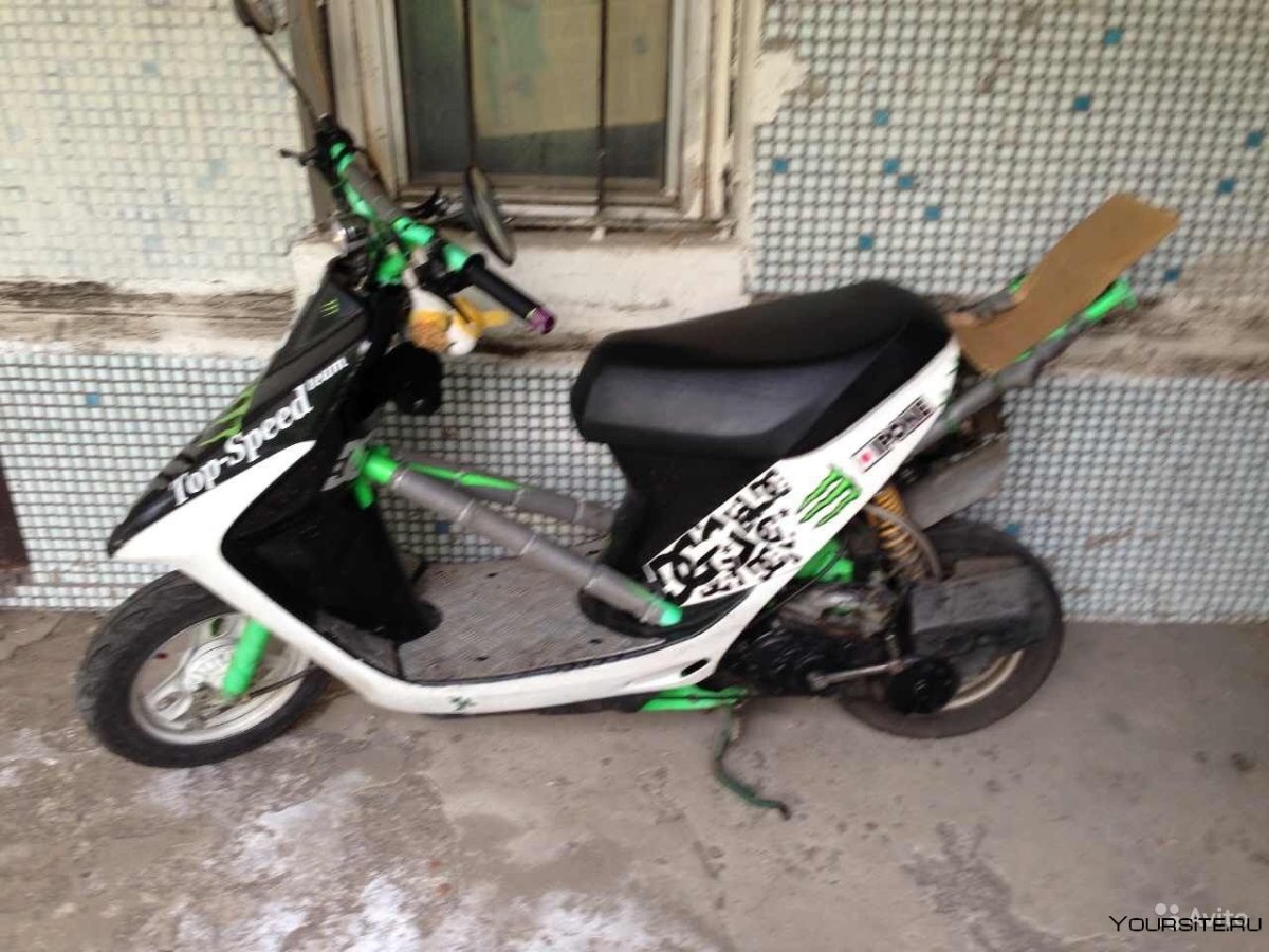 Honda Dio 34 стант