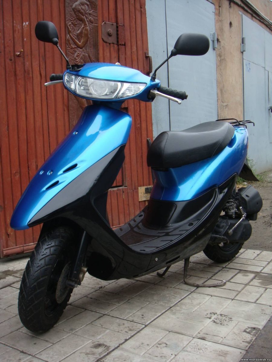 Honda Dio 28zx сине фиолетовый