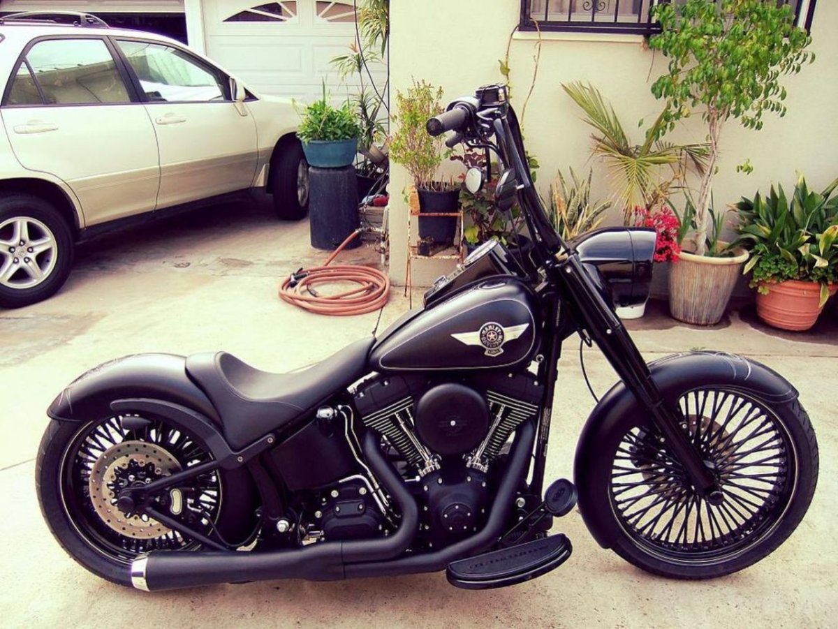 Harley Davidson Fatboy кастом