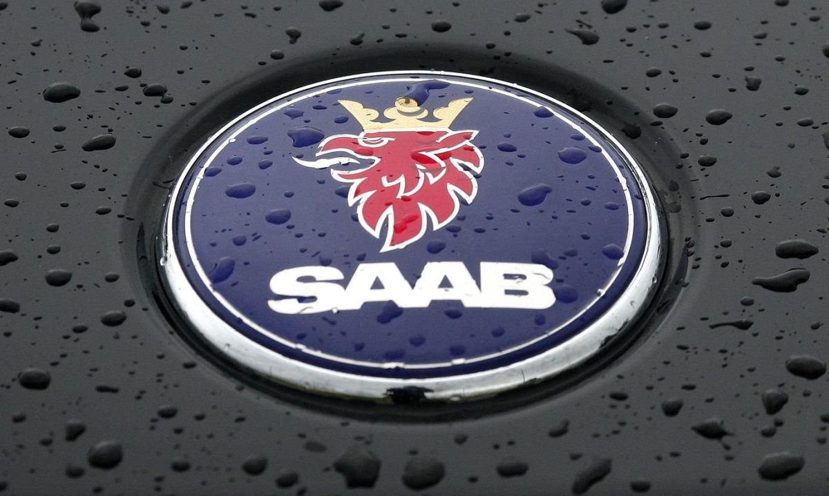 Saab машина логотип