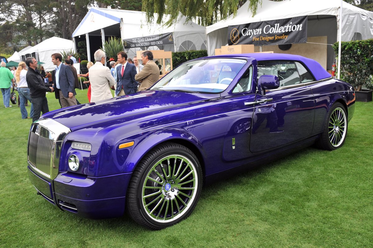 Rolls Royce Phantom Purple