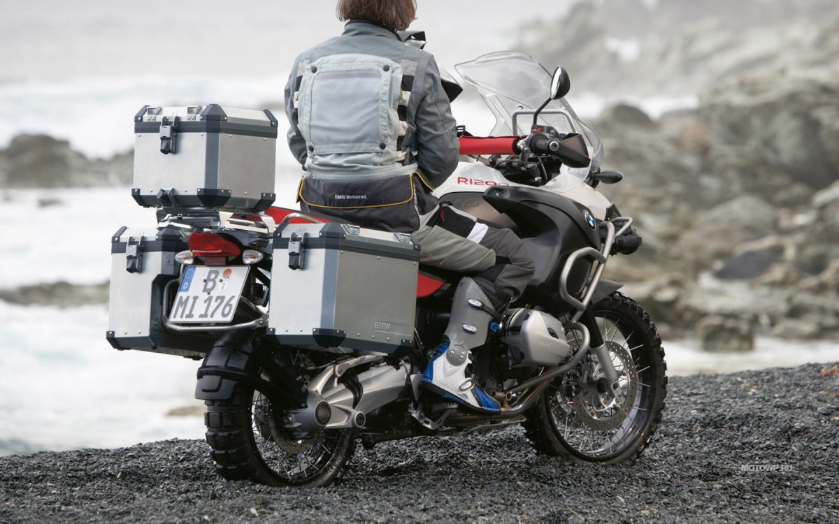 BMW r1200gs вдвоем