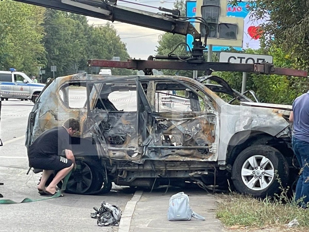 Дарья Дугина взрыв машины