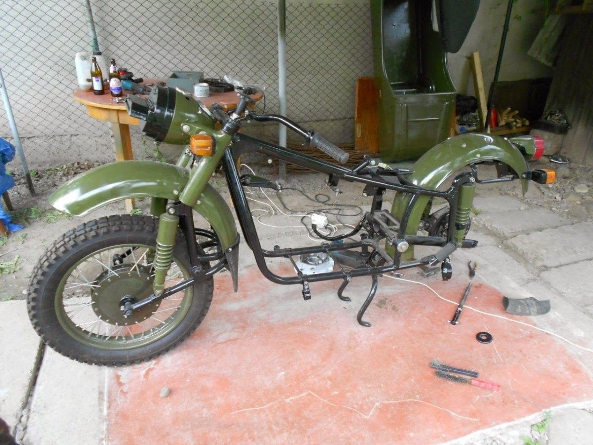 Маятниковая вилка на Урал кросс