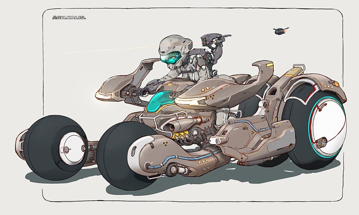 Военные мотоциклы будущего концепт