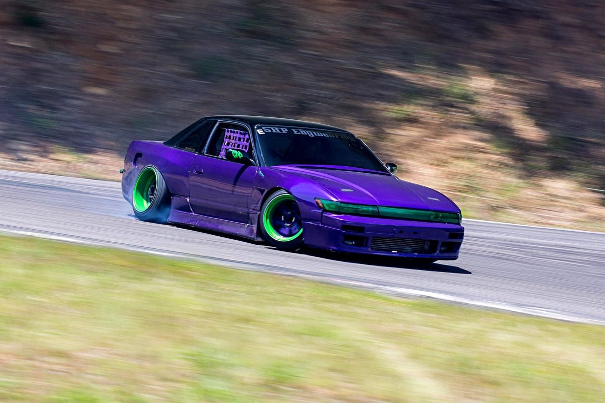 Nissan 1991 Drift фиолетовый