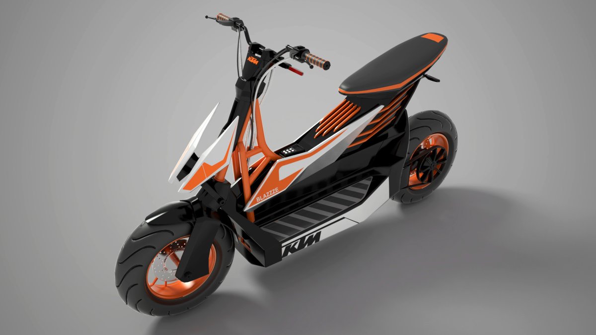 KTM 125 скутер