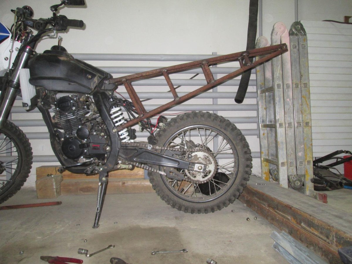 Багажник бугель Irbis TTR 250