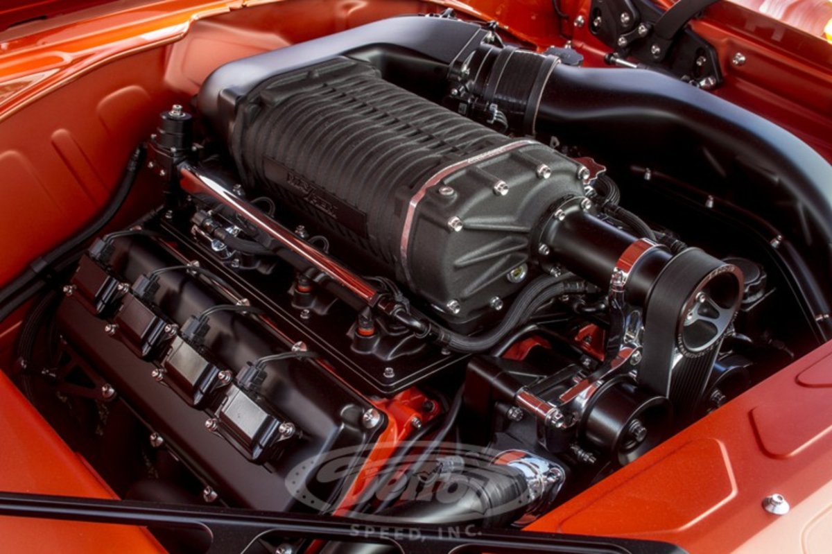 Dodge Charger 1969 суперчарджер