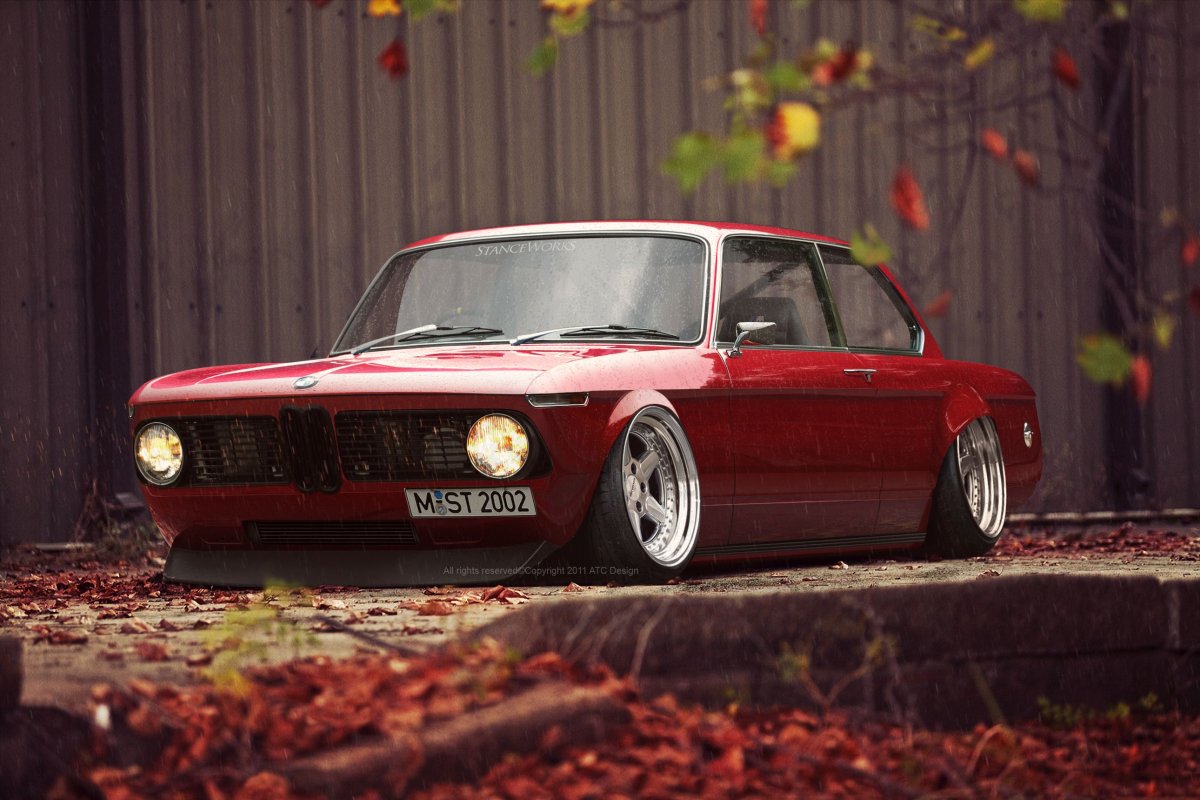 BMW 2002 Red