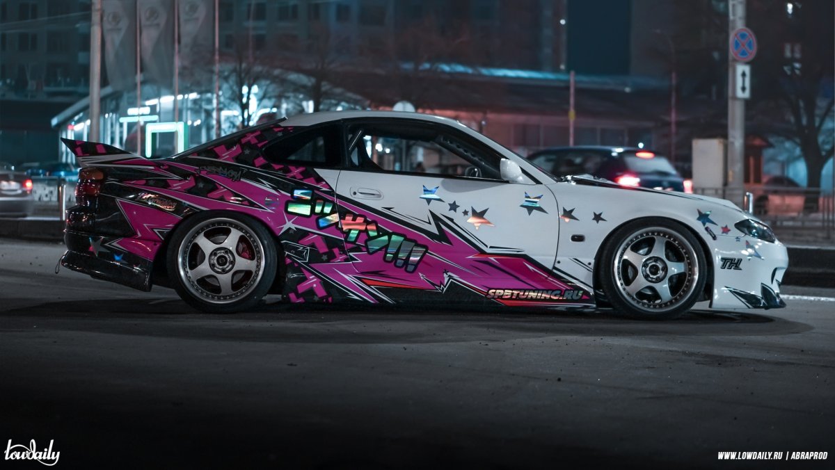 Nissan Silvia s15 винил дрифт