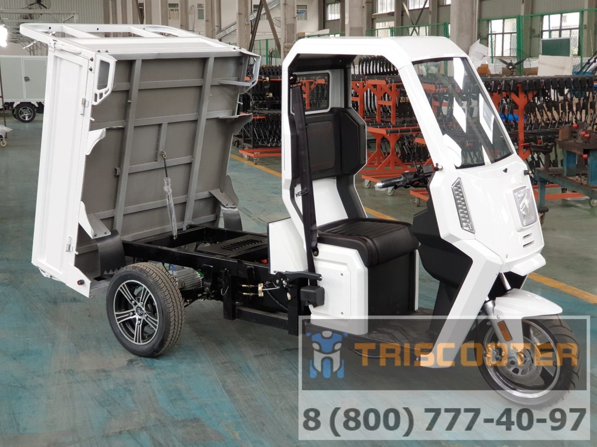 Грузовой трицикл с кабиной hy300zh