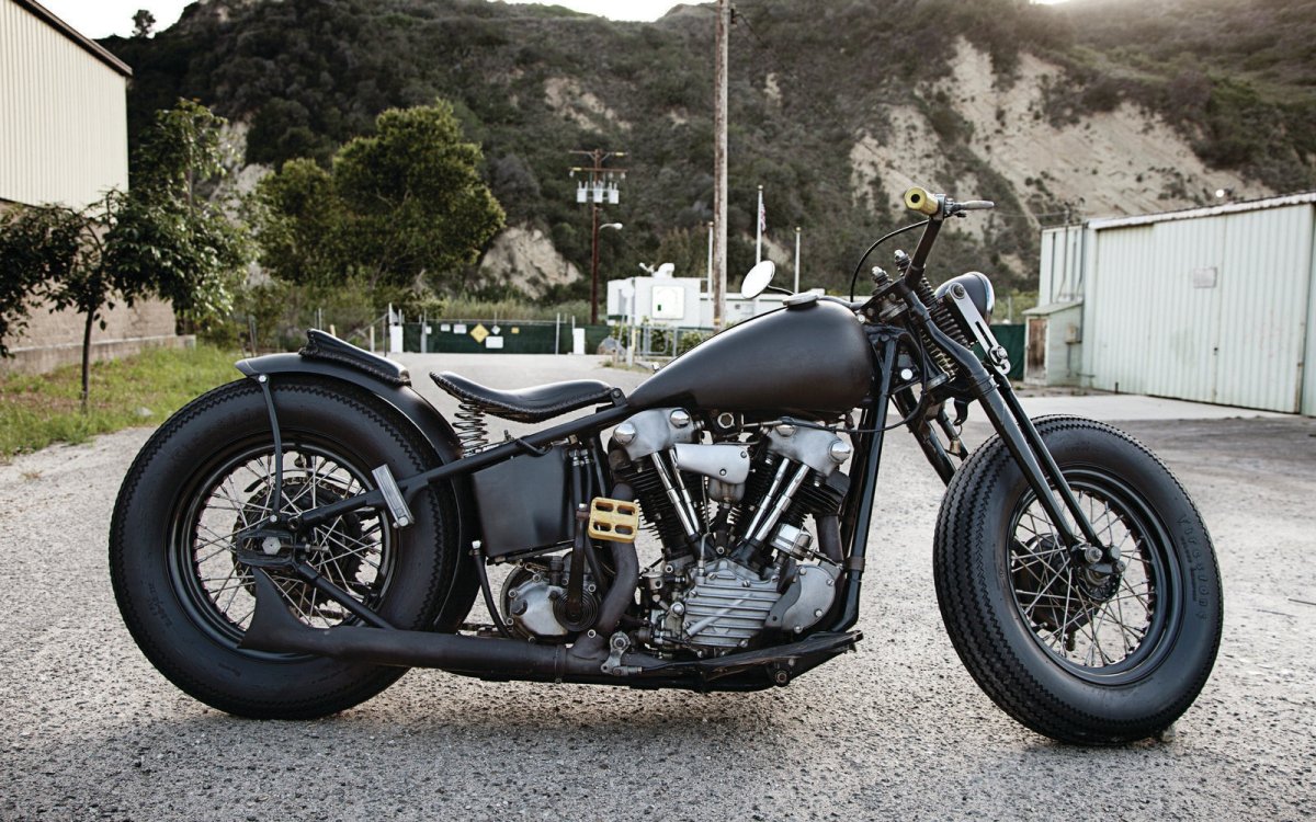 Harley Davidson Knucklehead Custom