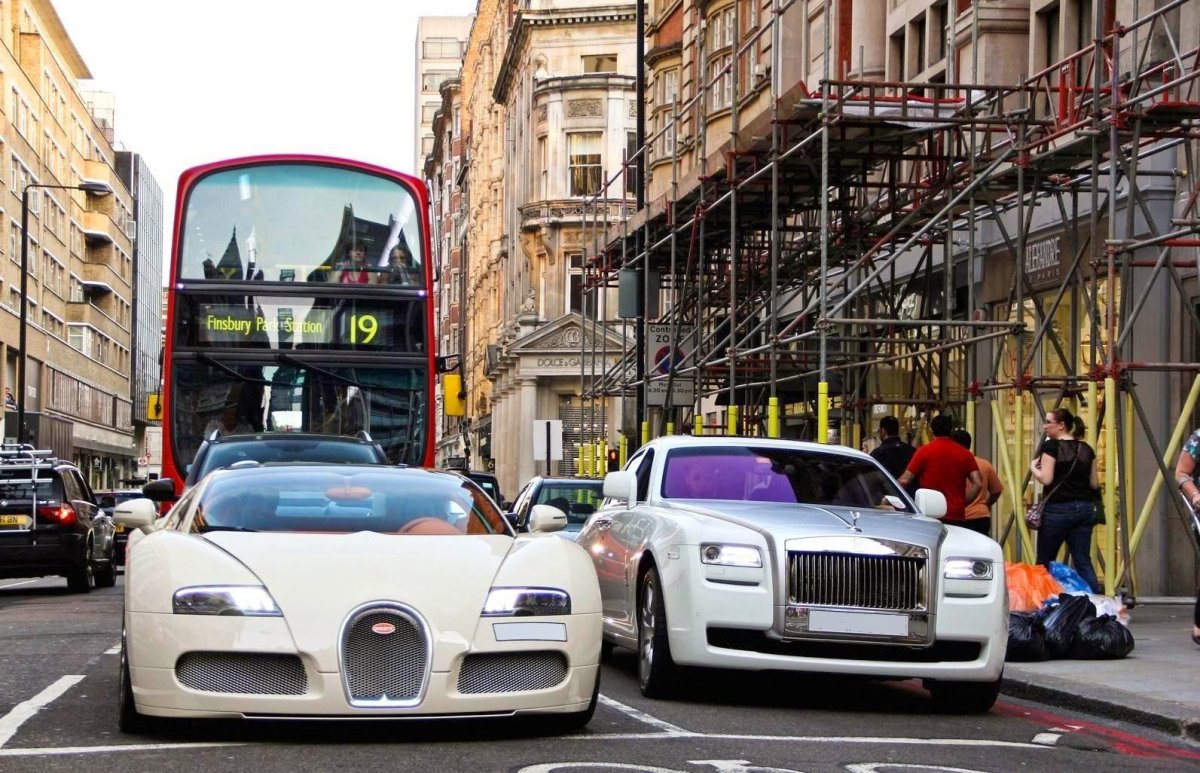 Машины в Лондоне