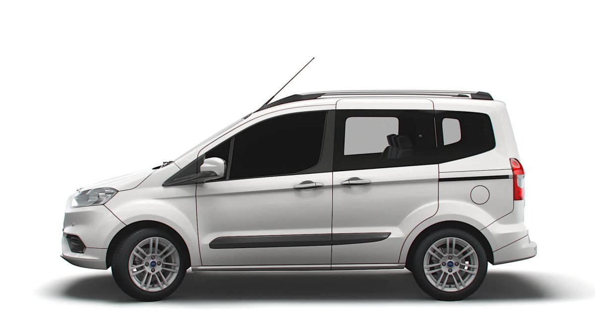 Ford Tourneo Courier серый