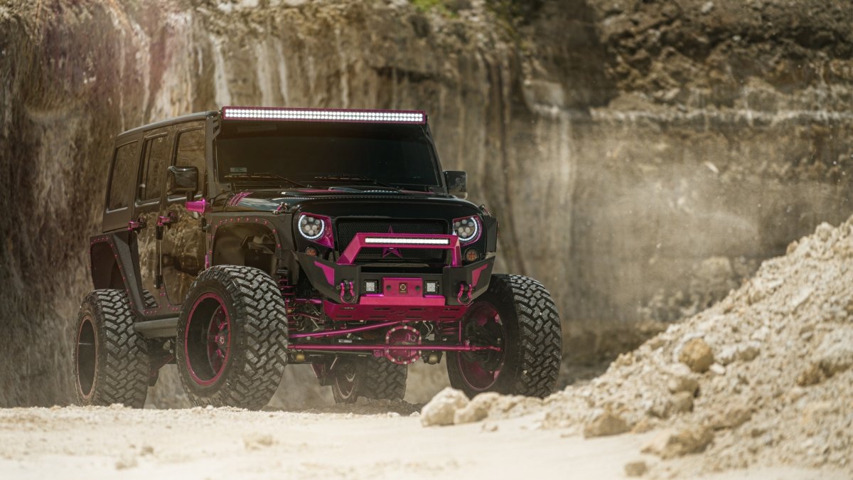 Jeep Wrangler Rubicon off Road Tuning