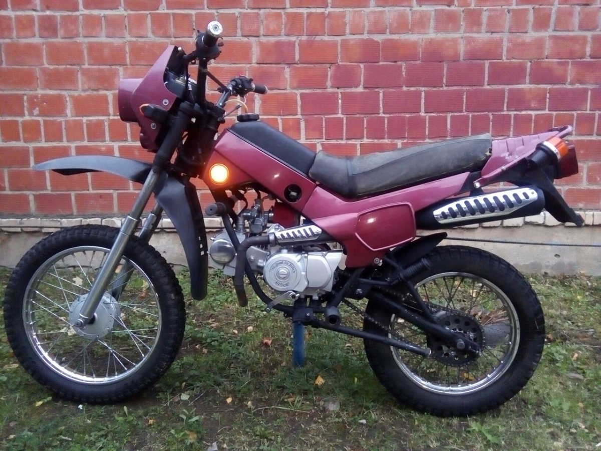 ЗИД пилот 125 кубов 4 тактный