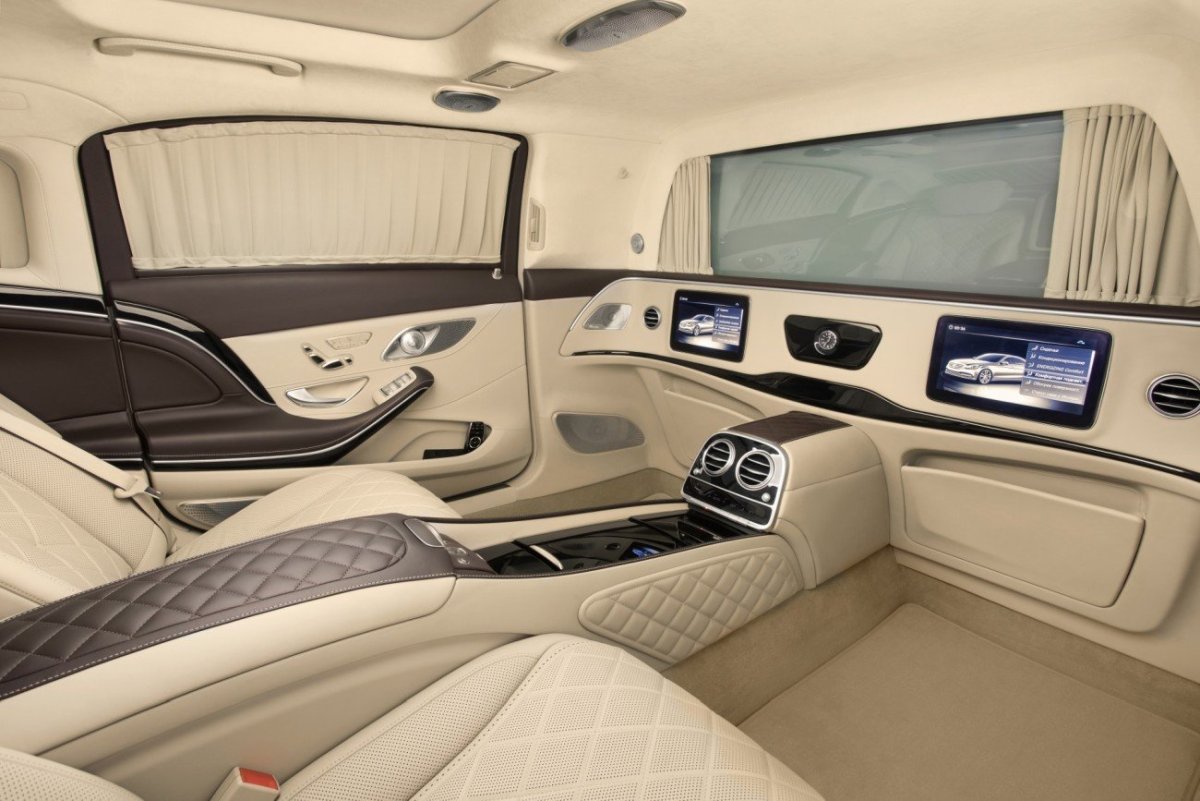 Mercedes Maybach s650 салон