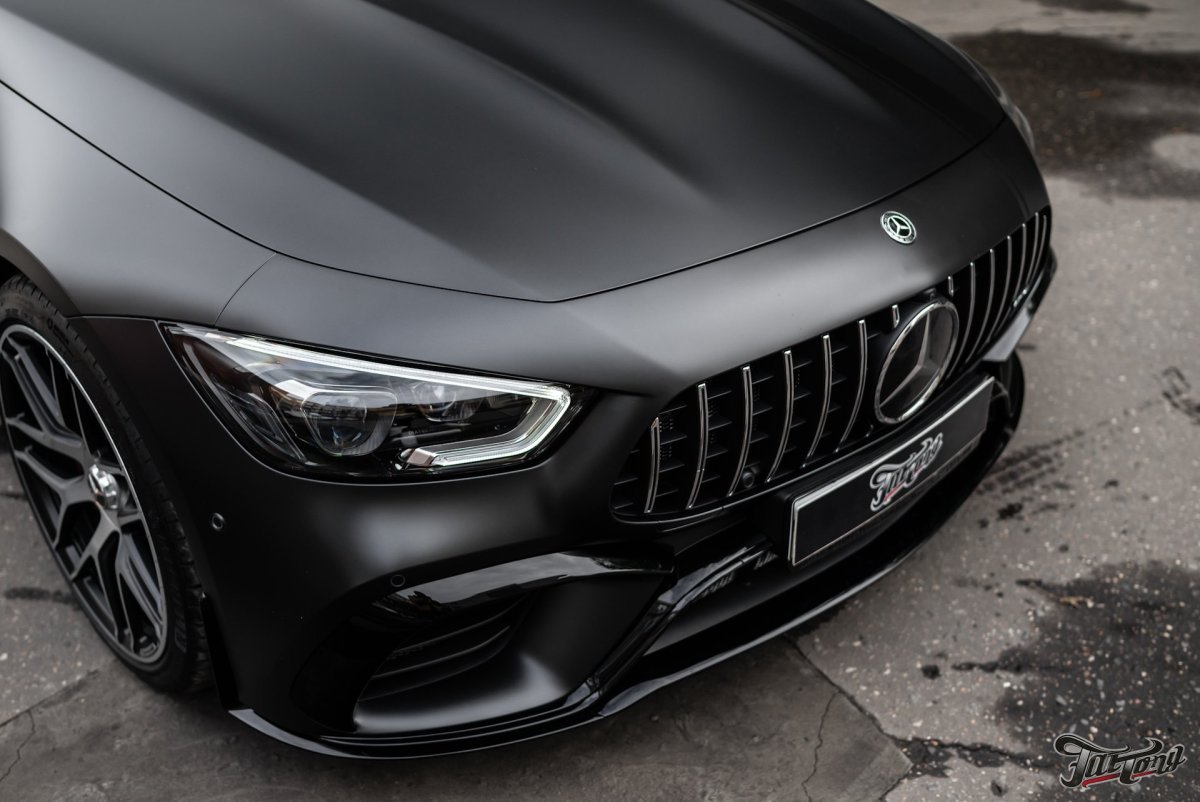 Мерседес s63 матовый черный