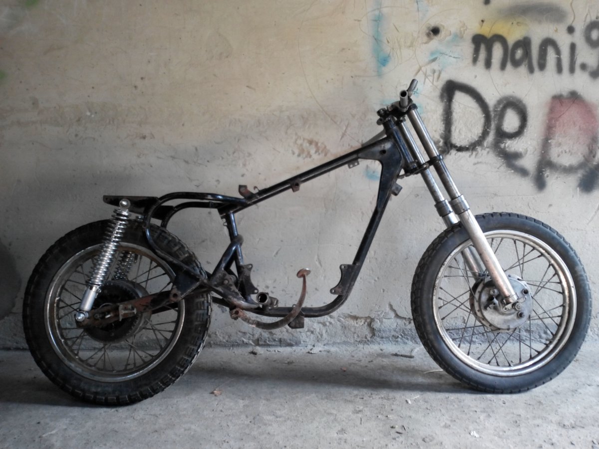 Рама Cafe Racer Восход