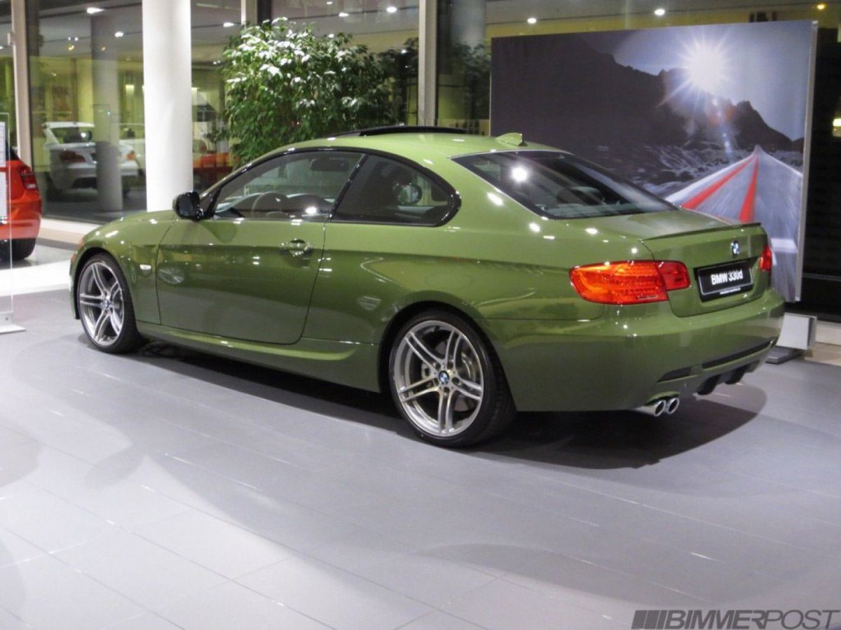 BMW e92 Urban Green