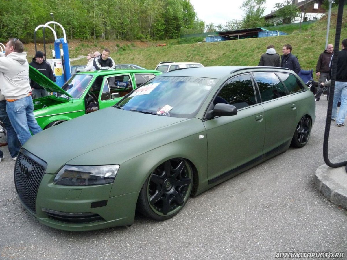 Audi a6 c5 зеленая