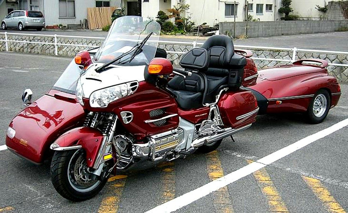 Honda Goldwing 1500 с люлькой