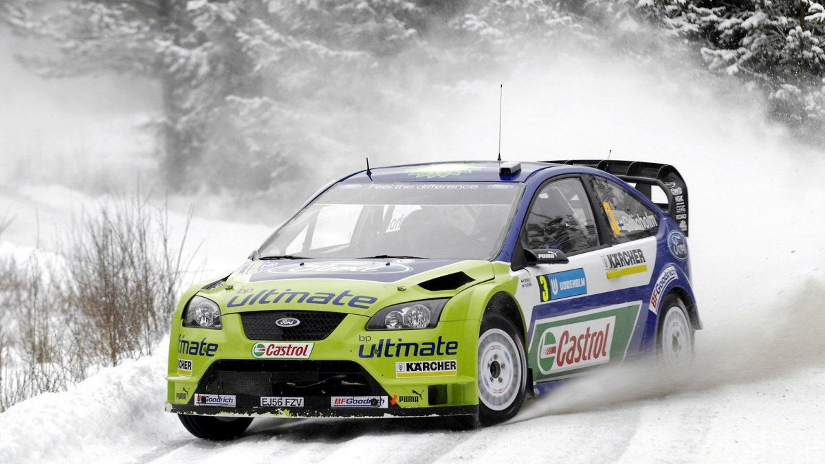 Раллийный Ford Focus 4wd
